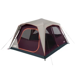 Coleman Skylodge™ 8-Person Instant Camping Tent, Blackberry