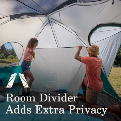 Coleman Blue Springs II™ 8-Person Camping Tent -Coleman Coleman BlueSpringsTents 8P StormGray ATF3