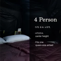 Coleman® Camp Burst™ 4-Person Dark Room™ Camping Tent 13 Coleman® Camp Burst™ 4-Person Dark Room™ Camping Tent -Coleman Coleman CampBurstTents 4P DarkRoom ATF8