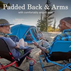 Coleman Cross Rocker Outdoor Rocking Chair -Coleman Coleman CrossRockerChair DeepOcean ATF3