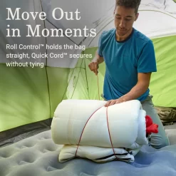 Coleman Flatlands™ 35°F Big & Tall Sleeping Bag -Coleman Coleman Flatlands SleepingBags 35F Sand BT ATF5