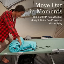 Coleman Flatlands™ 50°F Sleeping Bag -Coleman Coleman Flatlands SleepingBags 50F BlueHydrangea ATF4