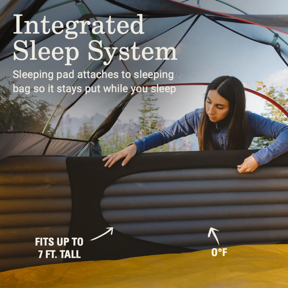 Coleman PEAK1™ 0°F Mummy Down Sleeping Bag - Long 4 Coleman PEAK1™ 0°F Mummy Down Sleeping Bag - Long - Image 2