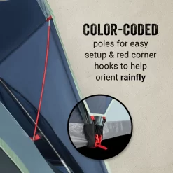 Coleman Skydome™ 12-Person Camping Tent XL, Blue Nights -Coleman Coleman Skydome XL 8P BlueNights ATF6