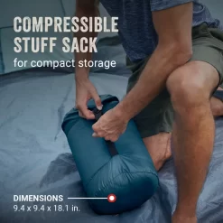 Coleman Kompact™ 40°F Big & Tall Contour Sleeping Bag 10 Coleman Kompact™ 40°F Big & Tall Contour Sleeping Bag -Coleman Coleman SleepingBagContour40D Space ATF3