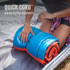 Coleman Kompact™ 40°F Rectangle Sleeping Bag -Coleman Coleman SleepingBagRectangle 40D TigerLily ATF6