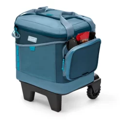 Coleman SPORTFLEX™ 42-Can Soft Cooler With Wheels, Ocean 13 Coleman SPORTFLEX™ 42-Can Soft Cooler With Wheels, Ocean -Coleman Coleman SoftCoolers 2000037632 Ocean 2615 FINAL