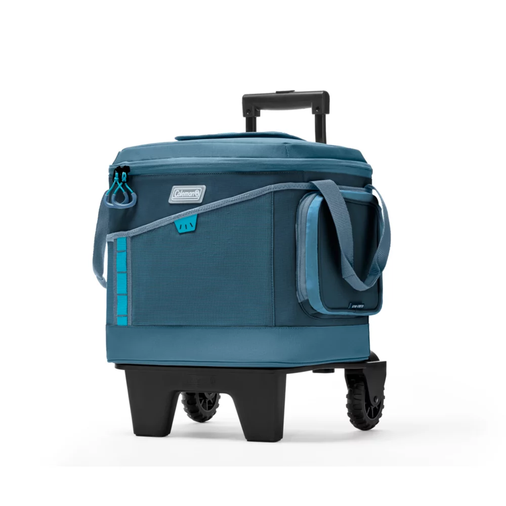 Coleman SPORTFLEX™ 42-Can Soft Cooler With Wheels, Ocean 4 Coleman SPORTFLEX™ 42-Can Soft Cooler With Wheels, Ocean - Image 2