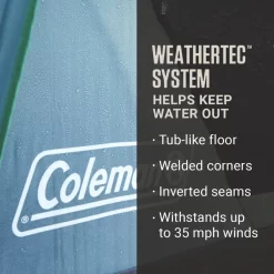 Coleman Sunlodge™ 12-Person Camping Tent, Blue Nights -Coleman Coleman Sunlodge 8P BlueNights ATF3 2