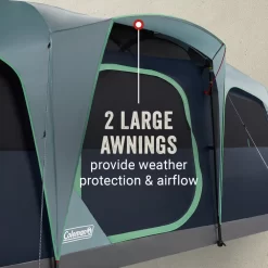Coleman Sunlodge™ 8-Person Camping Tent, Blue Nights -Coleman Coleman Sunlodge BlueNights ATF5