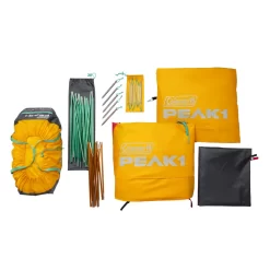Coleman PEAK1™ 4-Person Dome Tent​ -Coleman Peak1 DomeTent 4P Overhead Bag Contents 0003 v2 1 1