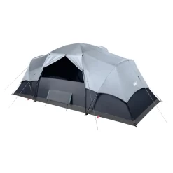 Coleman Skydome™ XL 8-Person Camping Tent With LED Lighting -Coleman Skydome20Lighted 8P20XL Back20Window v2 1