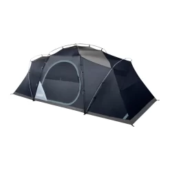 Coleman Skydome™ XL 8-Person Camping Tent With LED Lighting -Coleman Skydome20Lighted 8P20XL Front Angle Fly20Off v2