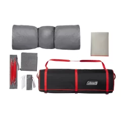 Coleman Skylodge™ 6-Person Instant Camping Tent, Blackberry 17 Coleman Skylodge™ 6-Person Instant Camping Tent, Blackberry -Coleman Tent6P Cabin Inst BB Overhead Content Edited 1