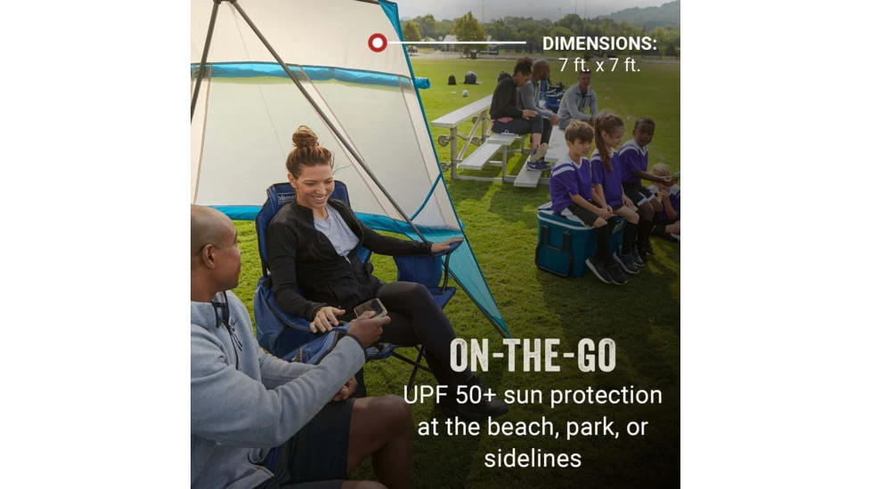 Coleman Goshade 7x7 Backpack Sun Shelter 4 Coleman Goshade 7x7 Backpack Sun Shelter - Image 2