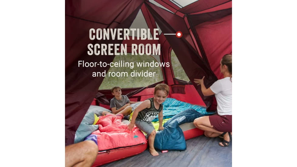 Coleman Skylodge Tent 10 Persn Blackberry W/screen Room 5 Coleman Skylodge Tent 10 Persn Blackberry W/screen Room - Image 3