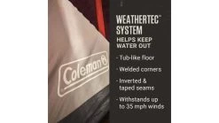 Coleman Skylodge Tent 10 Persn Blackberry W/screen Room 11 Coleman Skylodge Tent 10 Persn Blackberry W/screen Room -Coleman opplanet coleman skylodge tent 10 persn blackberry w screen room av 3