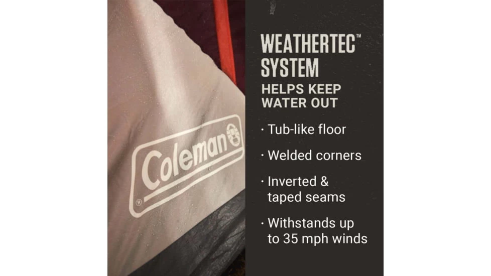 Coleman Skylodge Tent 10 Persn Blackberry W/screen Room 6 Coleman Skylodge Tent 10 Persn Blackberry W/screen Room - Image 4