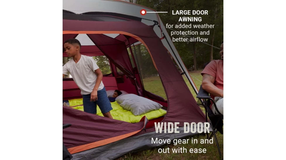 Coleman Skylodge Tent 10 Persn Blackberry W/screen Room 7 Coleman Skylodge Tent 10 Persn Blackberry W/screen Room - Image 5