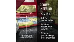 Coleman Skylodge Tent 10 Persn Blackberry W/screen Room 13 Coleman Skylodge Tent 10 Persn Blackberry W/screen Room -Coleman opplanet coleman skylodge tent 10 persn blackberry w screen room av 5