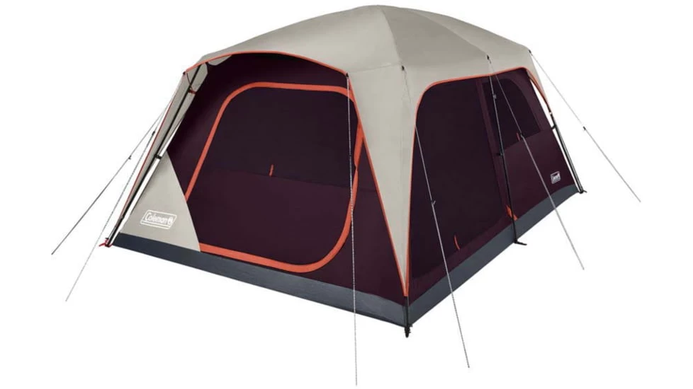 Coleman Skylodge Tent 10 Persn Blackberry W/screen Room 3 Coleman Skylodge Tent 10 Persn Blackberry W/screen Room